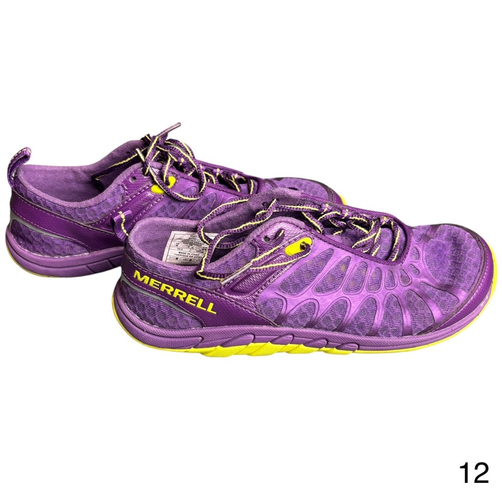 Merrell Womens Crush Glove J48790 Purple Vibram athletic gym active Size 6